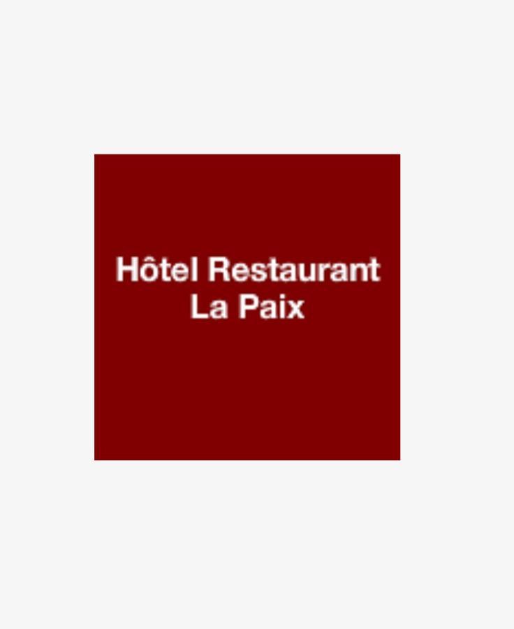 Hotel - Restaurant De La Paix Барботан-ле-Терм Екстериор снимка